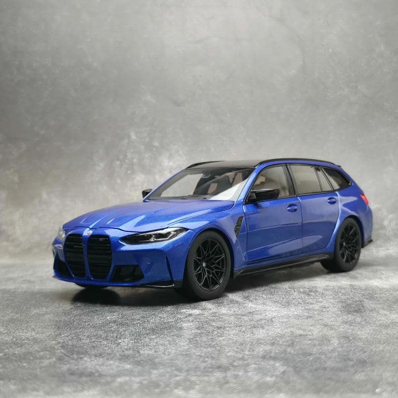 TSM Model 1:18 BMW M3 Touring Isle of Man Green Diecast Model – YX