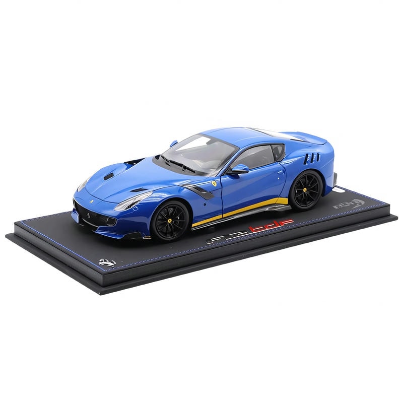 For Ferrari F12 TDF Italy BBR 1:18 sports car simulation alloy full open car model