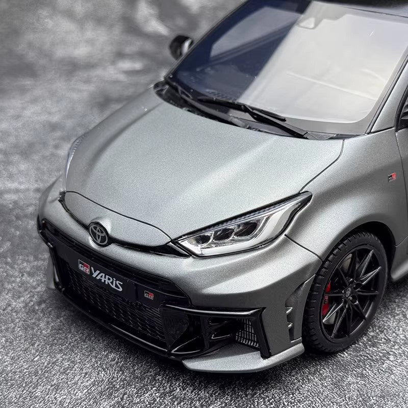 YARIS GR Precious Metal 2024 – 1:18 Scale Limited Resin Model by OTTO (Edition of 999)(OT1127)