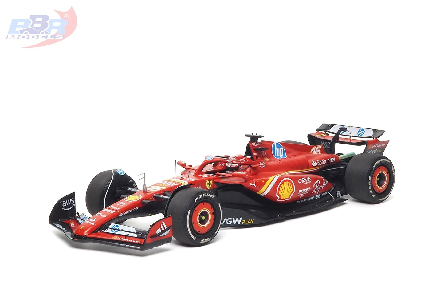 BBR 1:18 Alloy Model Car – Fully Enclosed Collectible (Premium Display-Only Edition)(2024 16# Monaco foam box)