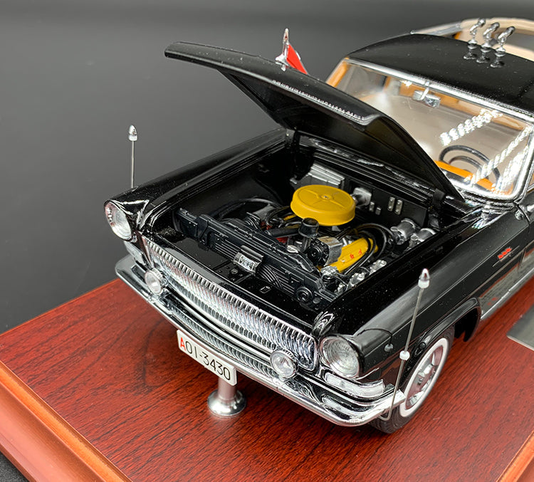 1/24 Scale Hongqi CA770TJ Alloy Diecast Model Car by Century Dragon. Handmade | Openable doors. 35th anniversary vehicle