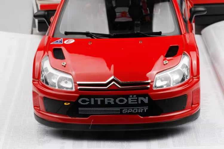 AUTOart Citroën C4 WRC – 1:18 Scale Alloy Model (Senna Tribute Edition, Static Display)