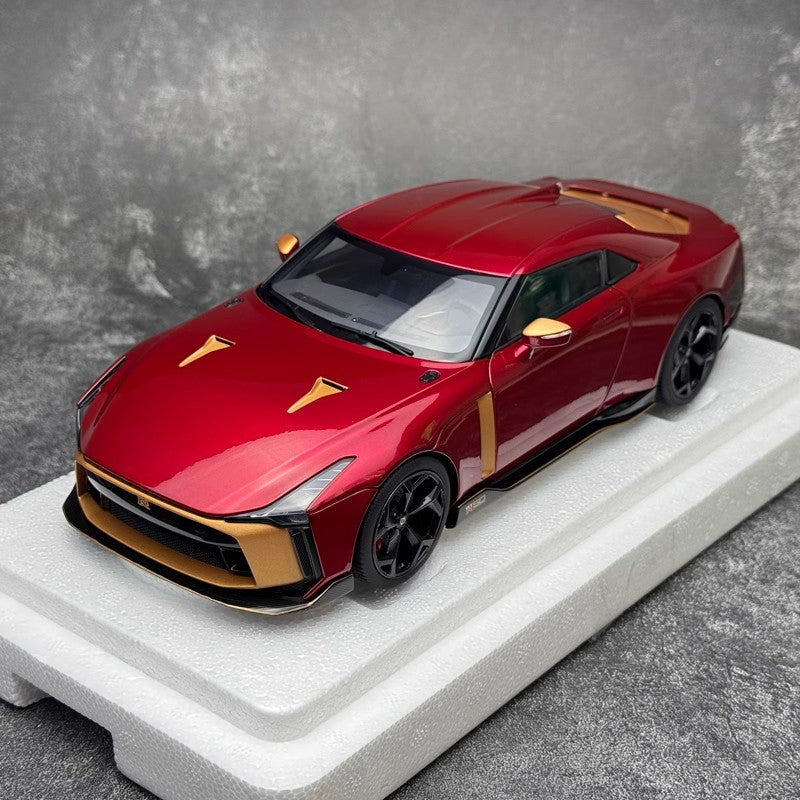 AUTOart Nissan GT-R50 by Italdesign – 1:18 Scale Model (Full Opening, Multi-Color Collector’s Edition)