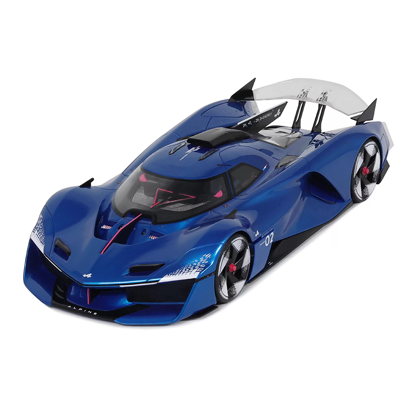 OTTO 1:18 Alpine Alpenglow HY6 2024 Resin Model Car – YX car model