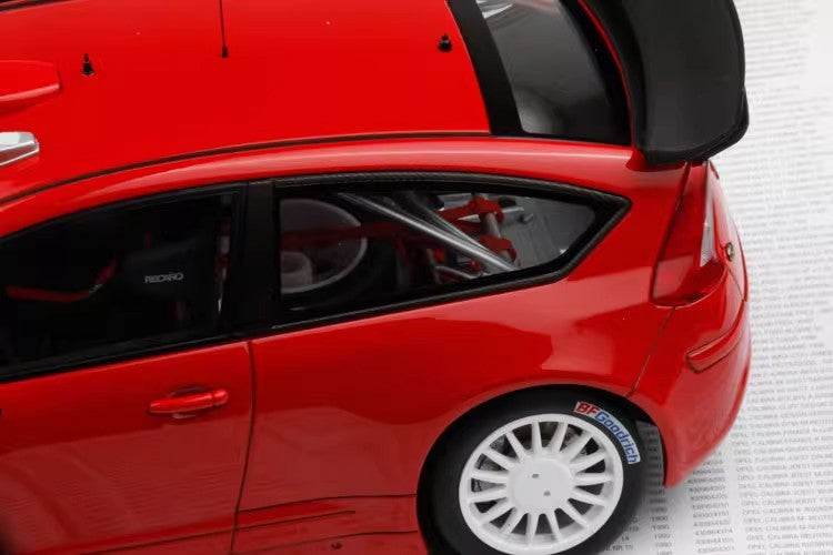 AUTOart Citroën C4 WRC – 1:18 Scale Alloy Model (Senna Tribute Edition, Static Display)