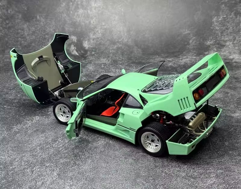 Ferrari F40 1:18 Die-Cast Alloy Model (Static Display – Sealed Box Edition)