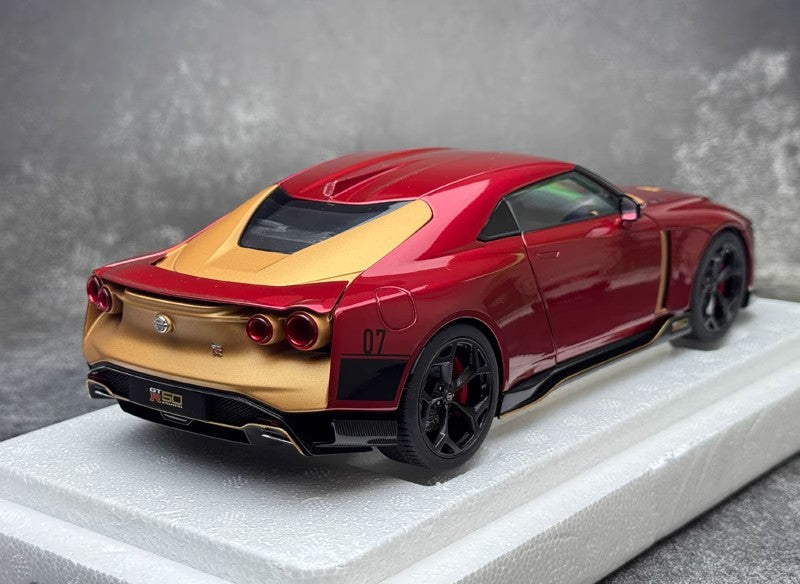 AUTOart Nissan GT-R50 by Italdesign – 1:18 Scale Model (Full Opening, Multi-Color Collector’s Edition)