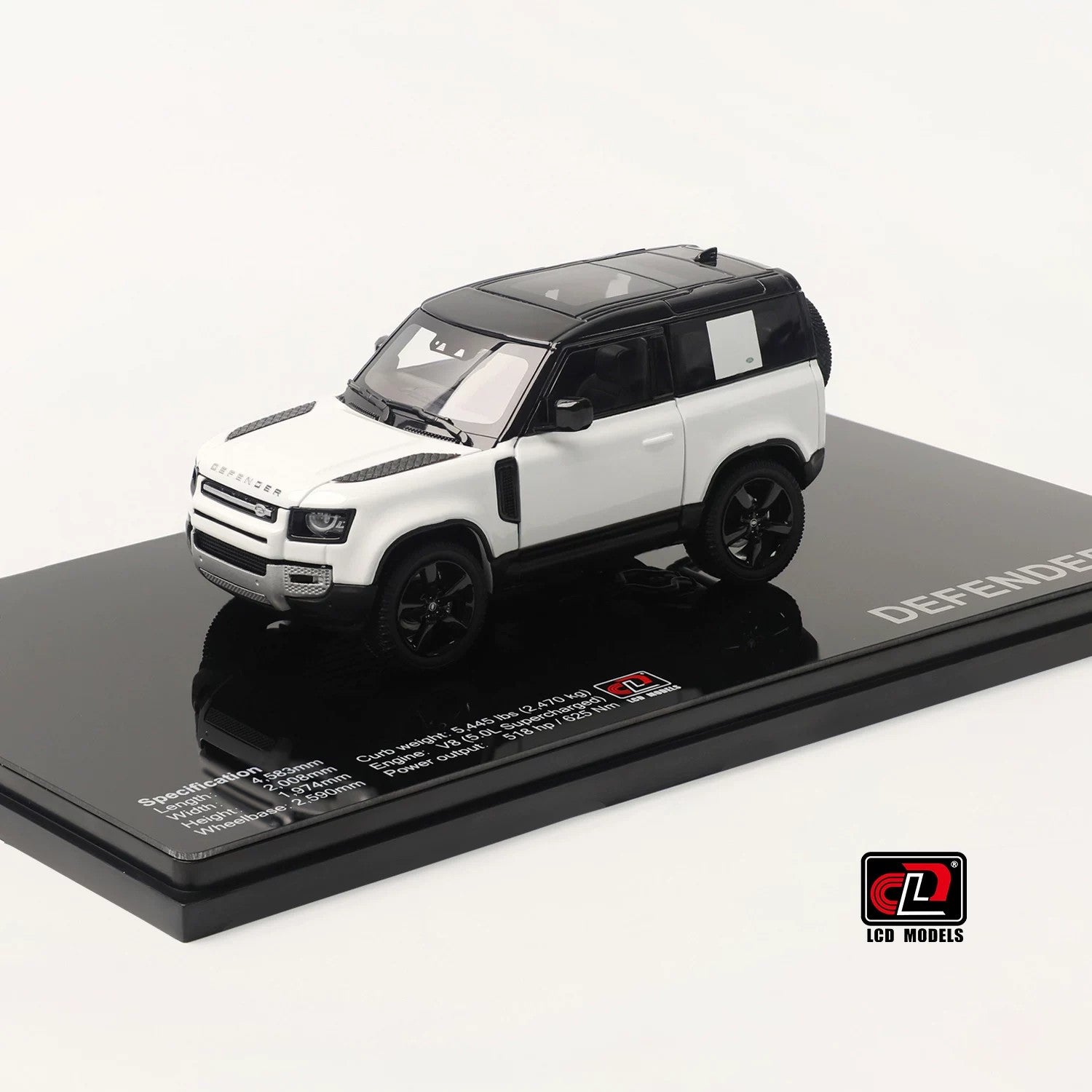 LCD Models 1:43 Land Rover Defender 90 Diecast Model – YX car model