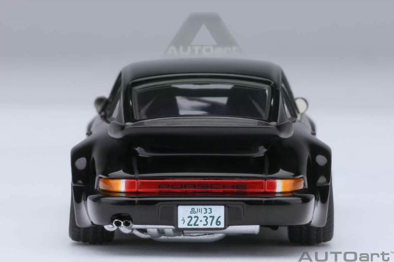 AUTOart 1:64 Porsche 911 (930) Turbo “Blackbird” Diecast Model Car