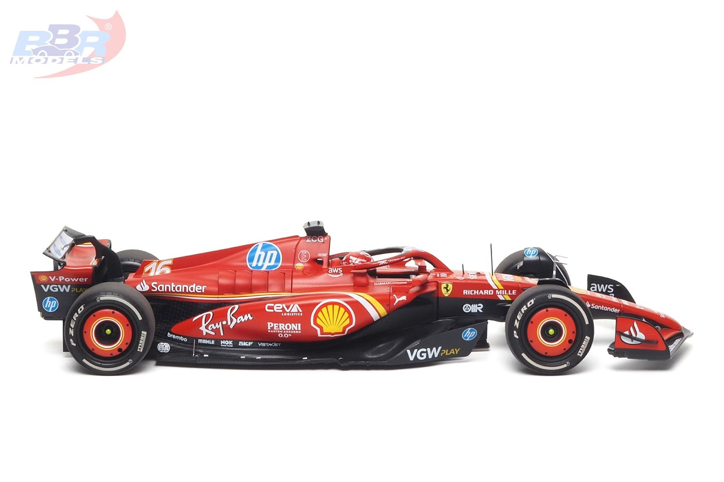 BBR 1:18 Alloy Model Car – Fully Enclosed Collectible (Premium Display-Only Edition)(2024 16# Monaco foam box)