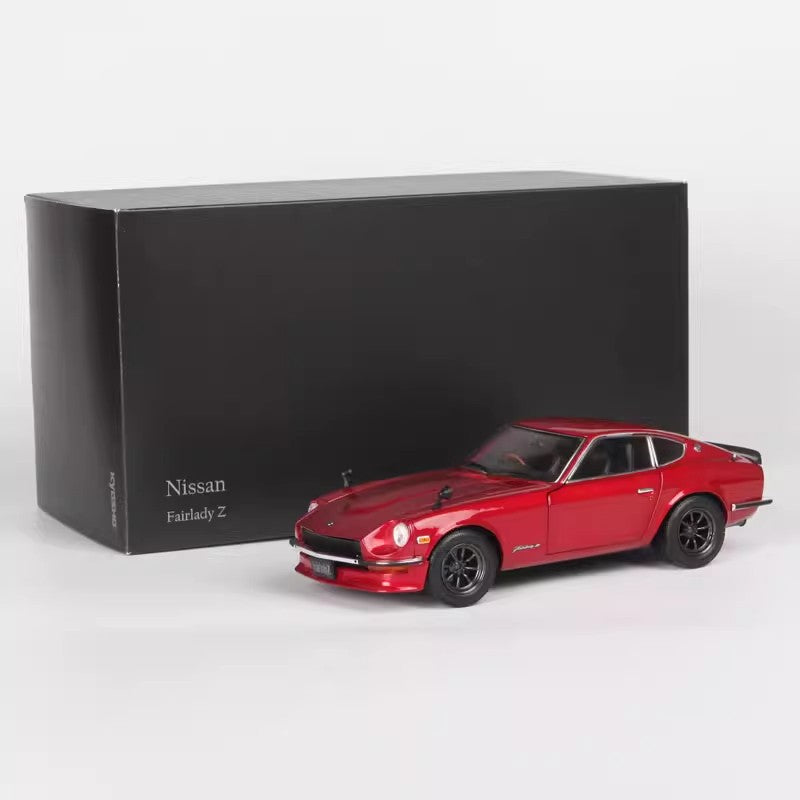 Nissan Fairlady Z 1:18 Diecast Model by Kyosho (Red Edition – Full Function Display)