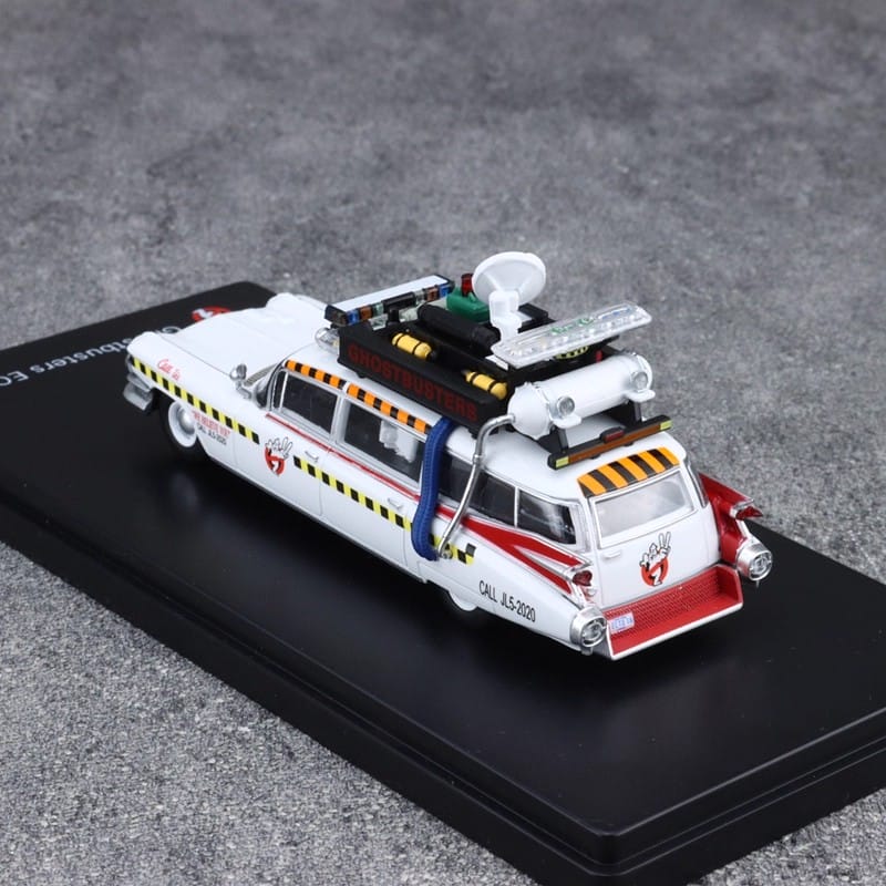 YS Yongsheng Ghostbusters II ECTO 1:64 Alloy Diecast Model Car