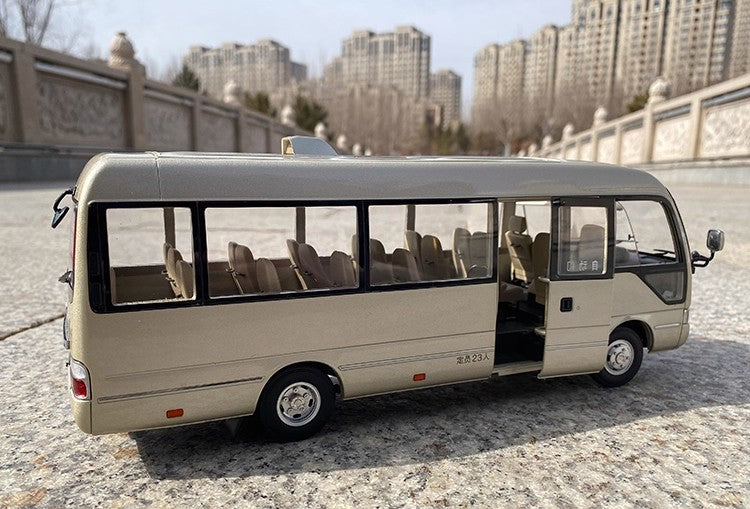 Original 1:24 Toyota Coaster Diecast Bus