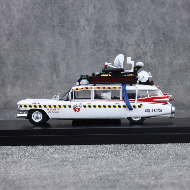 YS Yongsheng Ghostbusters II ECTO 1:64 Alloy Diecast Model Car