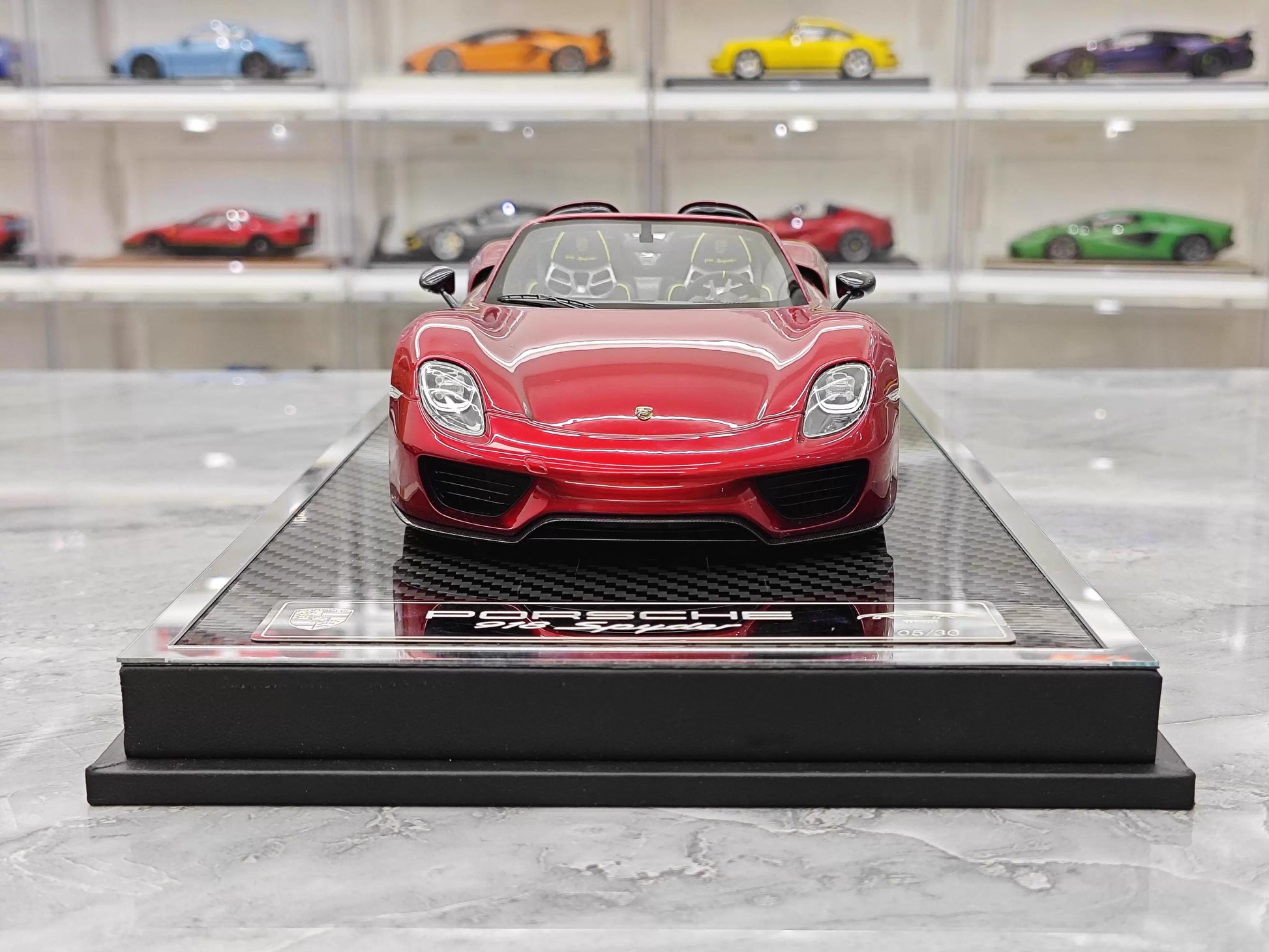 YY Model Porsche 918 Spyder 1:18 Resin Model Car