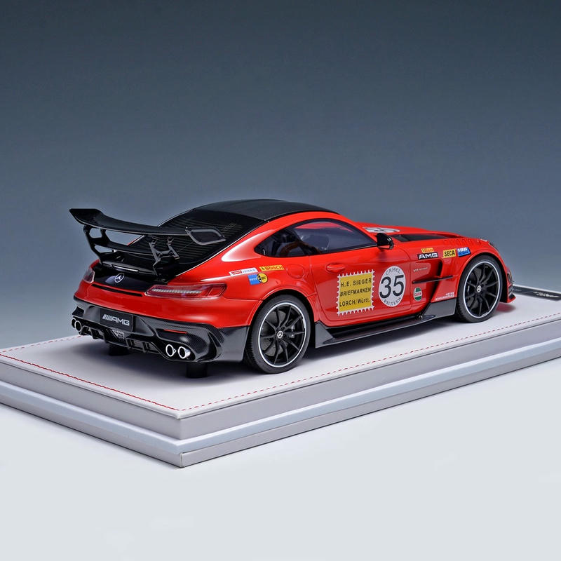 IVY Merit 1:18 Mercedes-AMG GT Black Series Resin Model Car – Red Pig Limited Edition