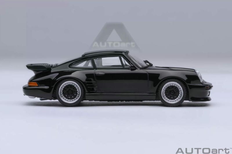 AUTOart 1:64 Porsche 911 (930) Turbo “Blackbird” Diecast Model Car
