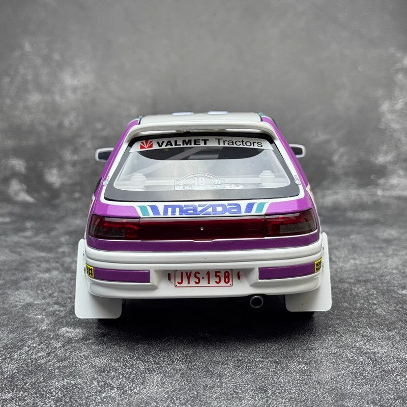 Mazda 323 GTX Gr. A #10 T. Mäkinen – 1991 1000 Lakes Rally (1:18 Scale Resin Model by OTTO, Limited Edition)(OT1099)