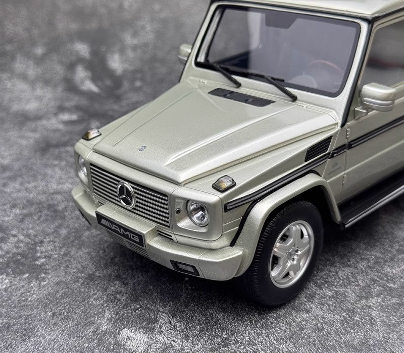 2003 Mercedes-Benz G-Class G55 AMG Iridium Silver – 1:18 Scale Resin Model by OTTO (Limited to 3,000 Units)(OT1126)