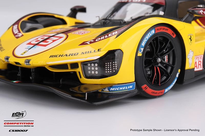 BBR 1:18 Ferrari 499P Le Mans 2025 Resin Model