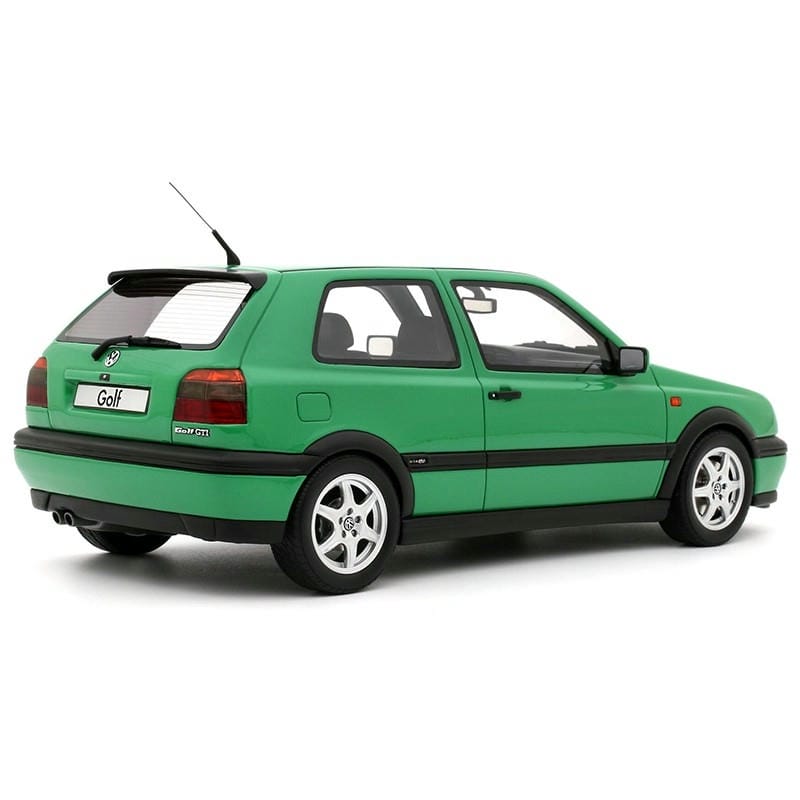 OTTO 1:18 Volkswagen Golf III GTI Color Model Salzgreen 1995
