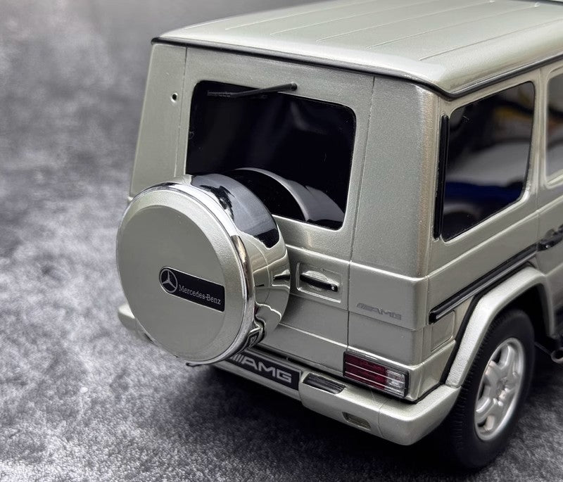 2003 Mercedes-Benz G-Class G55 AMG Iridium Silver – 1:18 Scale Resin Model by OTTO (Limited to 3,000 Units)(OT1126)
