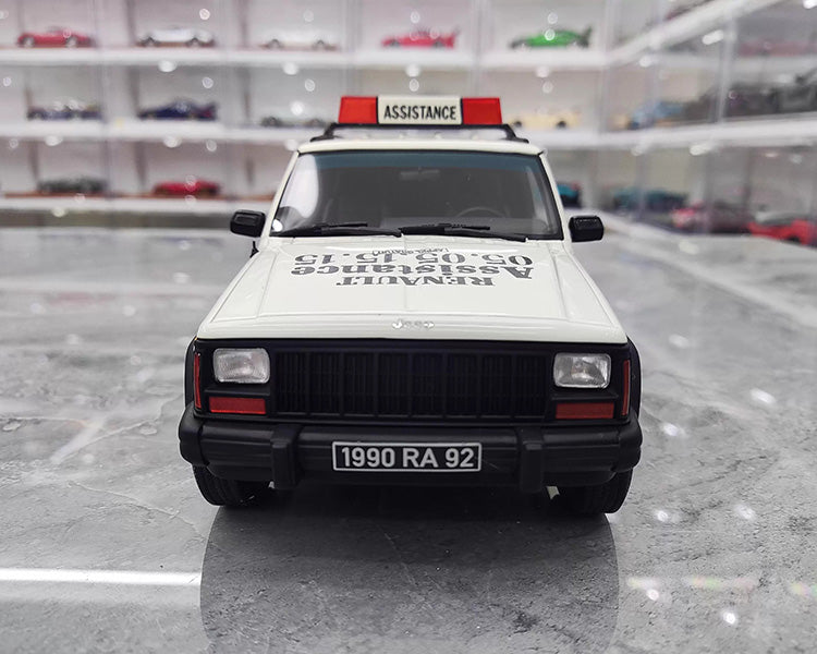 OTTO 1:18 Jeep Police Edition Resin Collectible Model Car