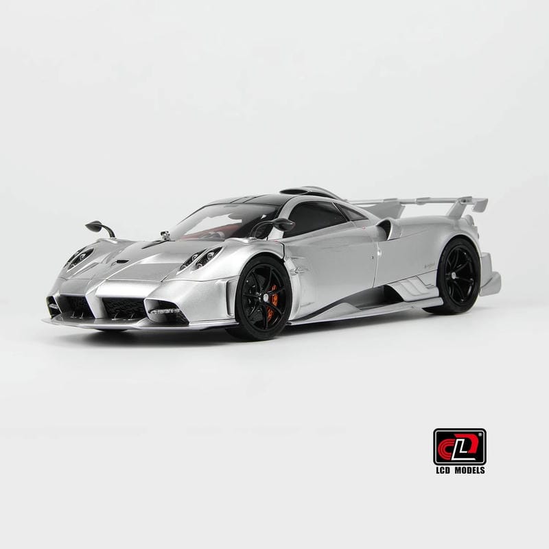 Pre-sale LCD 1:18 Pagani Imola Diecast Alloy Model Car-silver