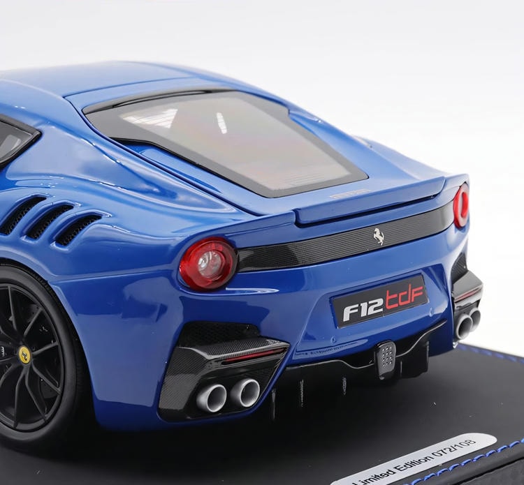 For Ferrari F12 TDF Italy BBR 1:18 sports car simulation alloy full open car model