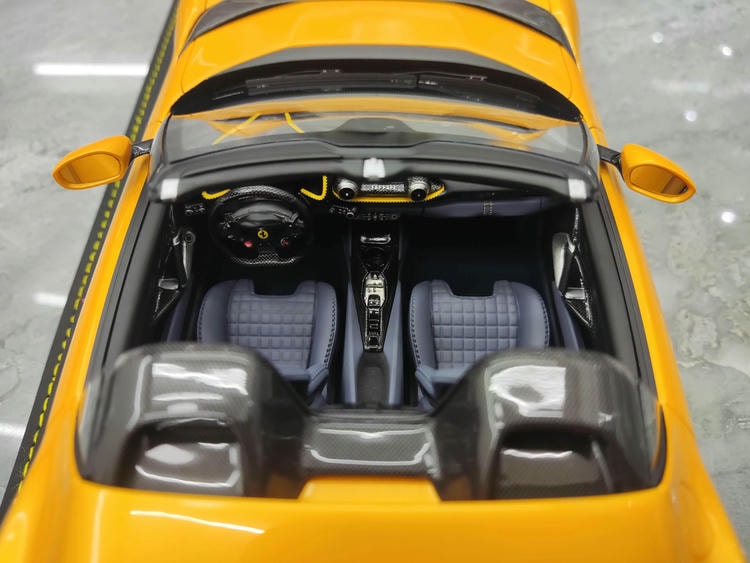 BBR 1:18 For Ferrari 812 Competizione Leclerc Resin Car Model Collection