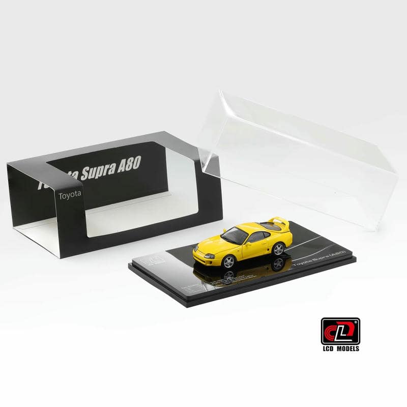 LCD 1:43 Toyota Supra A80 Full Opening Diecast Model – Legendary
