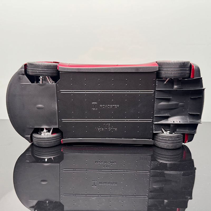 1/18 Tesla Roadster Diecast car model Collection ornament car model