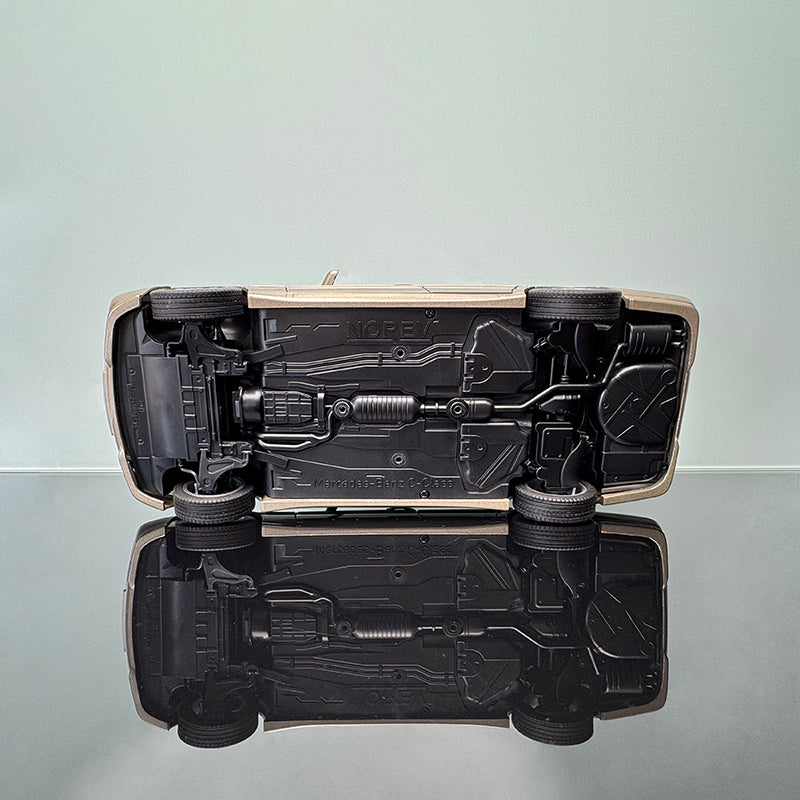 Norev 1997 Benz C36 AMG W202 1:18 Diecast Model– Champagne Silver (183388)