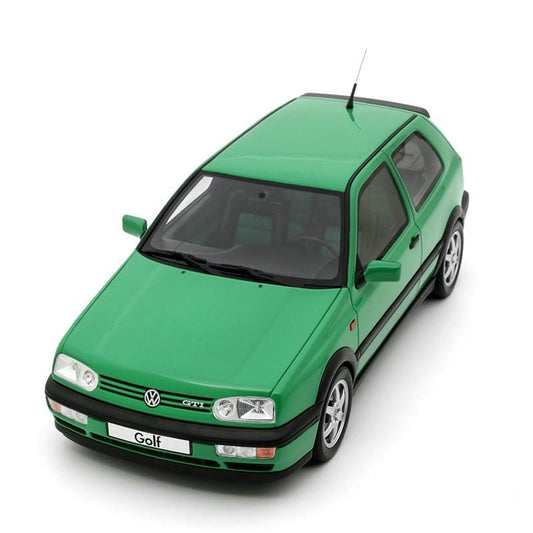 OTTO 1:18 Volkswagen Golf III GTI Color Model Salzgreen 1995