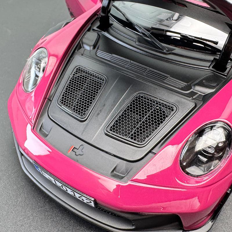 Porsche 911 GT3 RS 1:18 Diecast Model by NOREV (Shock-Absorbing Wheels Edition)