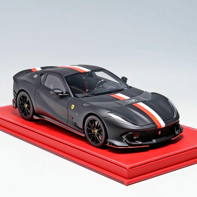 BBR 1:18 For Ferrari 812 Competizione Leclerc Resin Car Model Collection