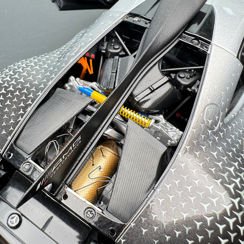 Mercedes-Benz AMG ONE 1:18 Die-Cast Alloy Model by NZG (Starlight Paint)
