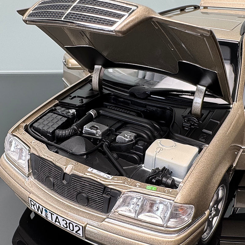 Norev 1997 Benz C36 AMG W202 1:18 Diecast Model– Champagne Silver (183388)