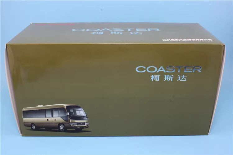 Original 1:24 Toyota Coaster Diecast Bus