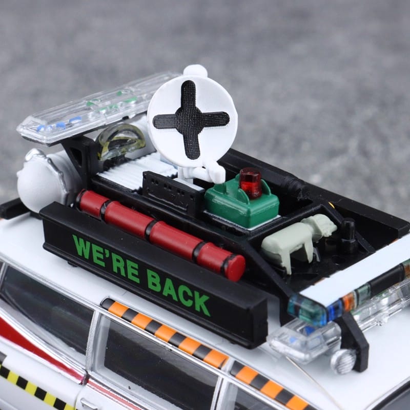 YS Yongsheng Ghostbusters II ECTO 1:64 Alloy Diecast Model Car