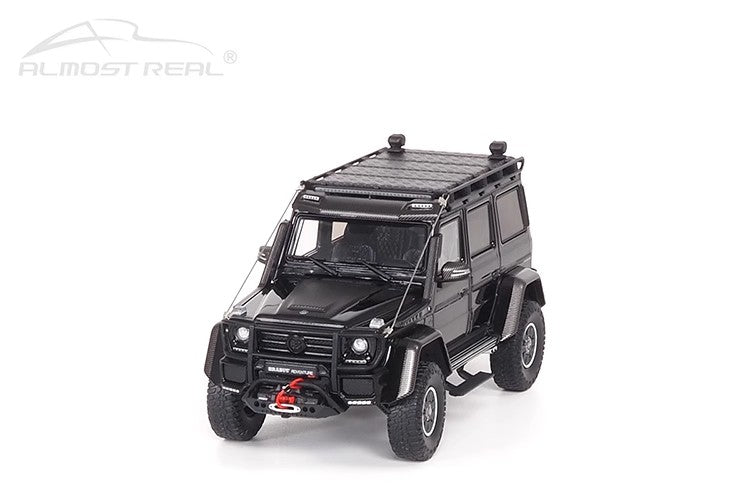 Mercedes-AMG G 63 – 1:43 Diecast Model by Almost Real (White / Metallic Green – Fully Enclosed Collector Edition)