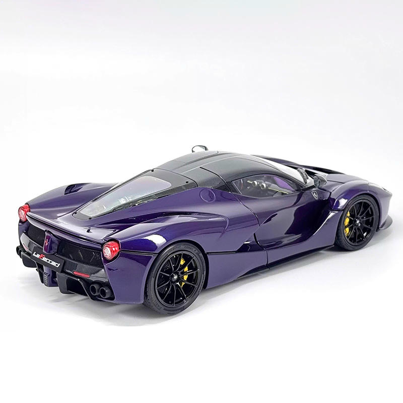 BBR 1:18 Ferrari LaFerrari Dubai Purple Diecast Car