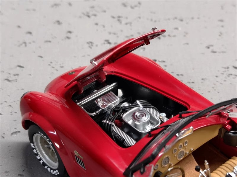 Shelby Cobra 427 S/C 1:18 Diecast Model (Classic Muscle Edition – Full Function Display)