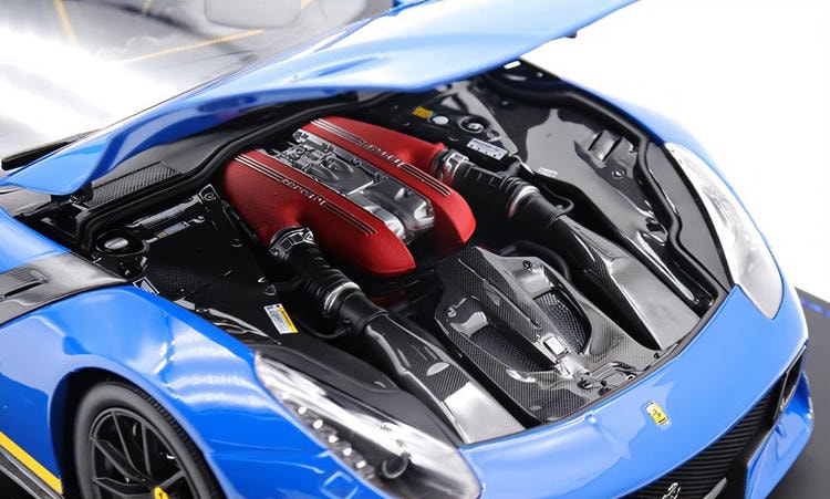 For Ferrari F12 TDF Italy BBR 1:18 sports car simulation alloy full open car model