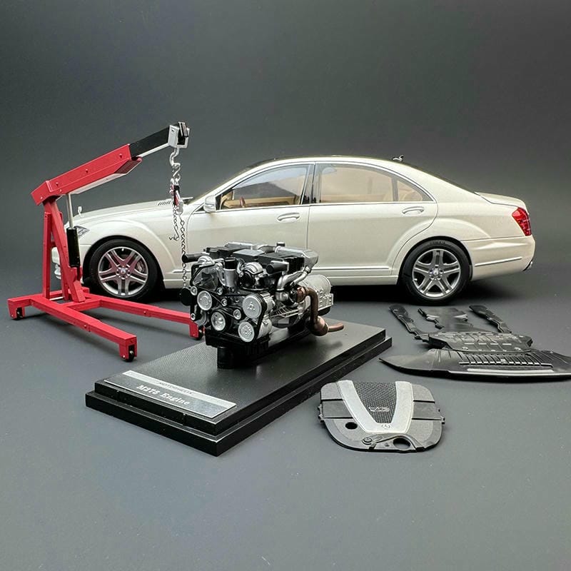 MH 1:18 Scale Mercedes-Benz S600L W221 Diecast Model Car