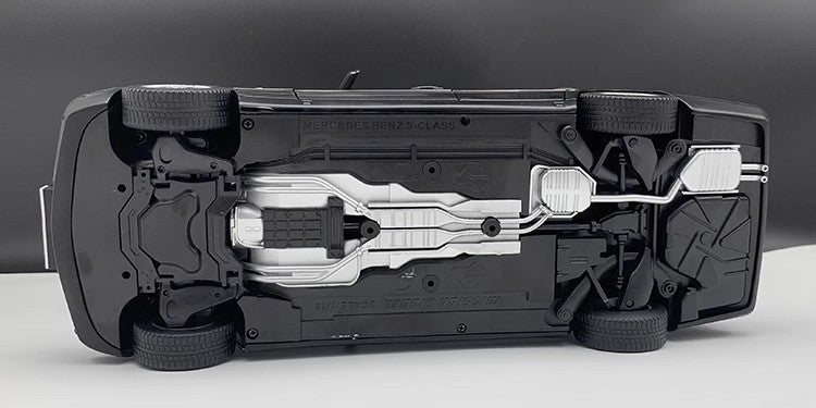 1/18 original 1990 Mercedes-Benz S600 W140 Tiger Head Benz Black diecast car model classic car