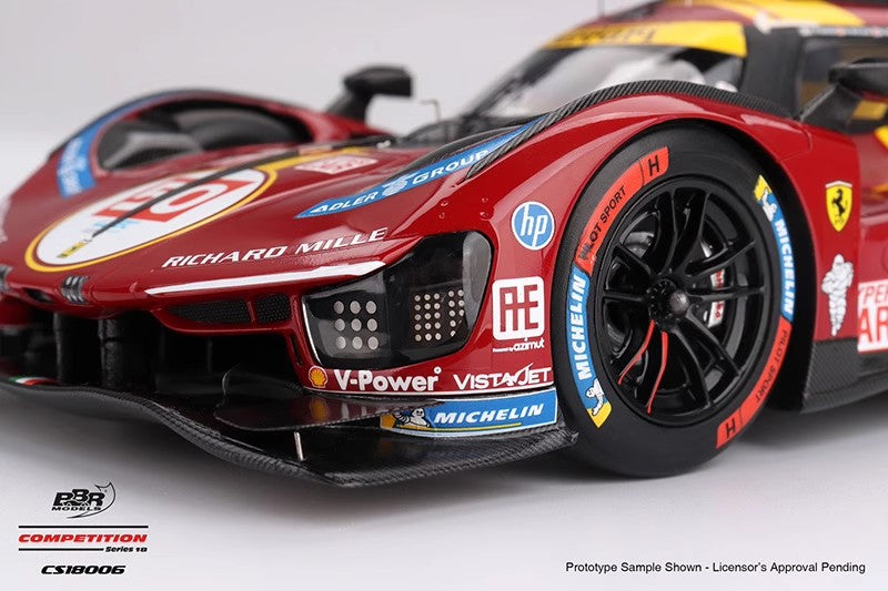 BBR 1:18 Ferrari 499P Le Mans 2025 Resin Model