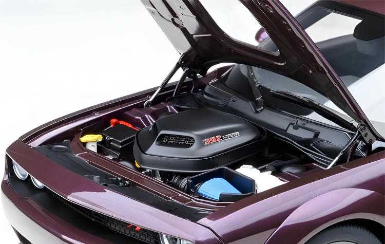 Autoart 1/18 Dodge Challenger R/T wide body Purple diecast car model