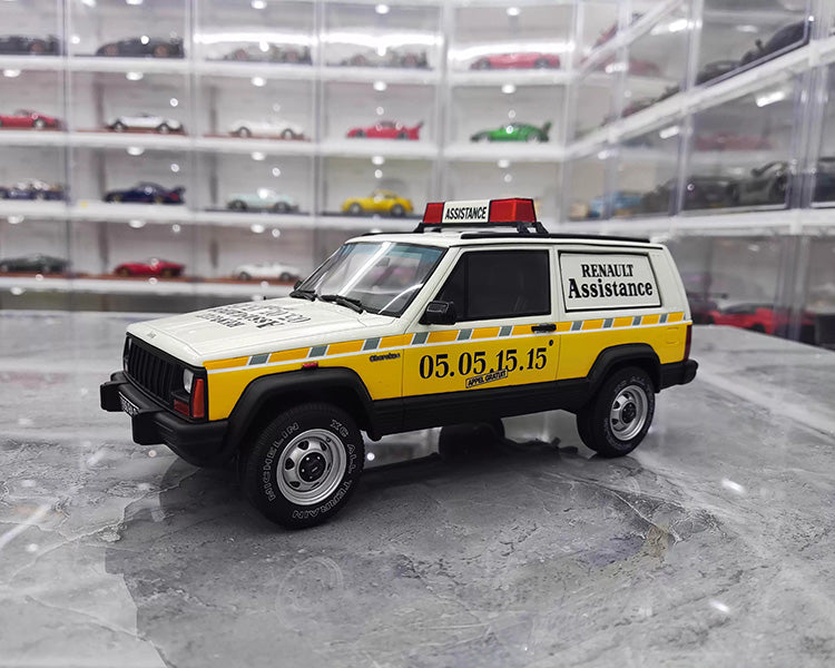 OTTO 1:18 Jeep Police Edition Resin Collectible Model Car