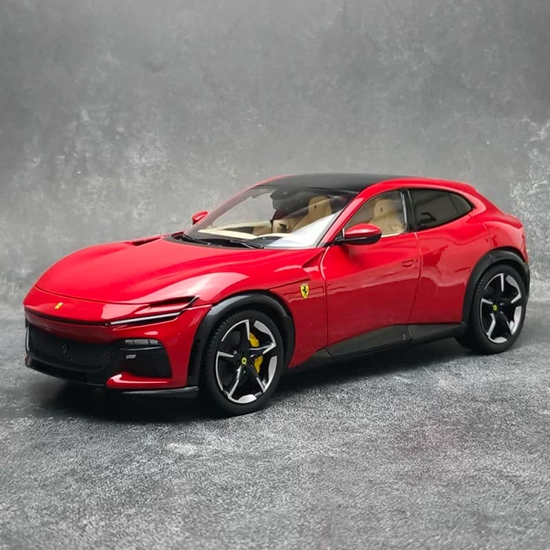 Burago Ferrari Purosangue ミニカー 1/18 Bburago 1:18 Ferrari Purosangue FUV Diecast Model – YX car model